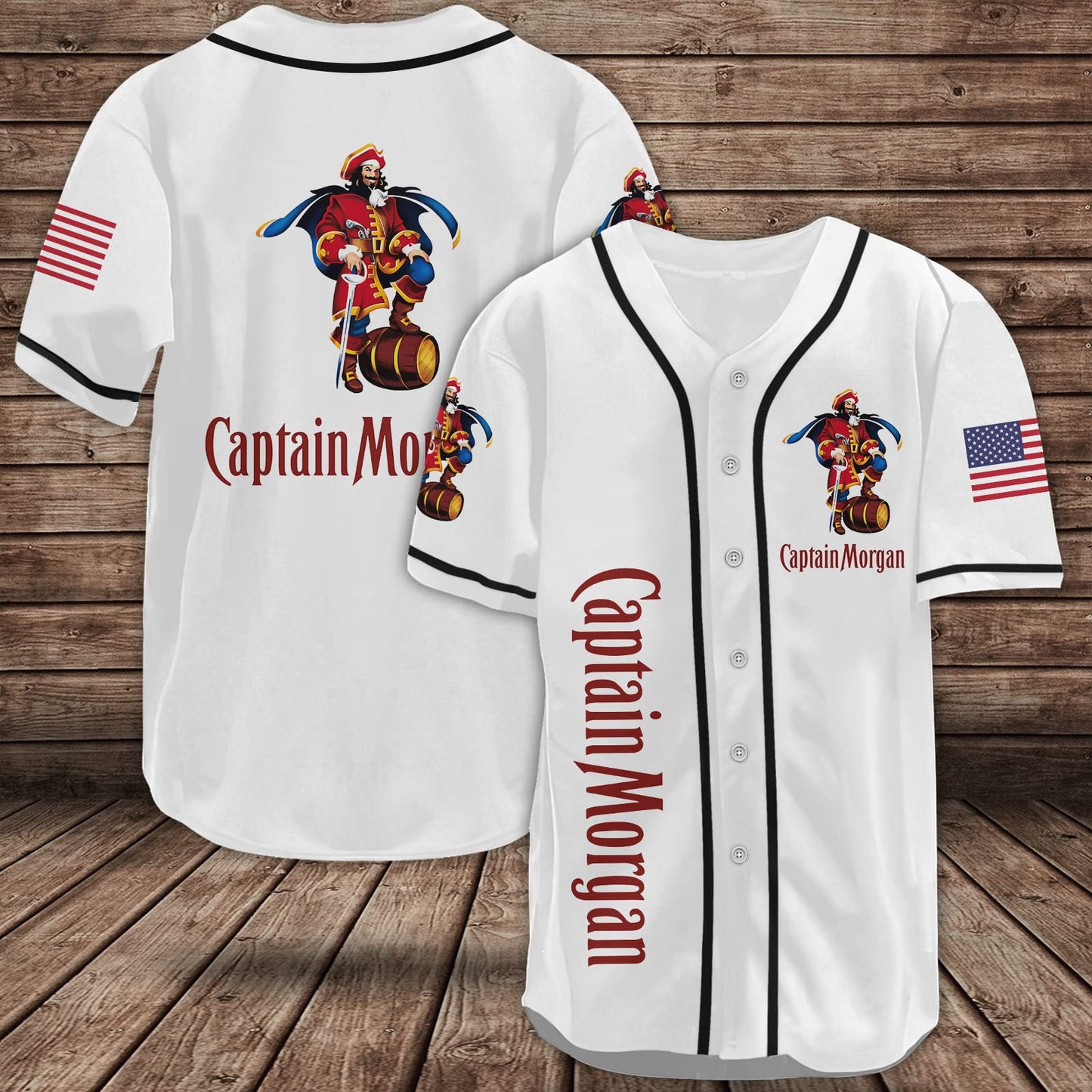 Captain Fan Baseball Jersey, Captain Baseball Jersey Shirt for Women Men, Captain Lover Baseball Shirt